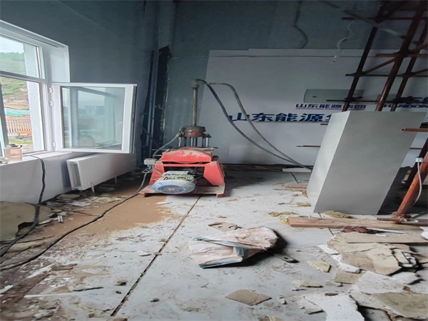 崂山地基基础下沉墙体裂缝加固注浆顶升施工